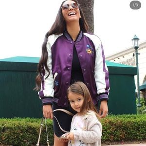 Floral Embroidered Souvenir Jacket